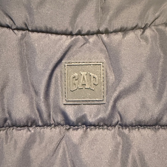 GAP Navy Kids Fleece Lined Vest - Picture 5 of 5
